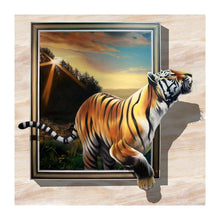 Load image into Gallery viewer, Running Tiger - Full Drill Round Drill - 30x30cm
