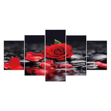 Load image into Gallery viewer, 5pcs/set Rose - Full Drill Round Drill Painting - 95x45cm
