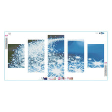 Load image into Gallery viewer, 5pcs/set Starlight - Full Drill Round Drill Painting - 95x45cm
