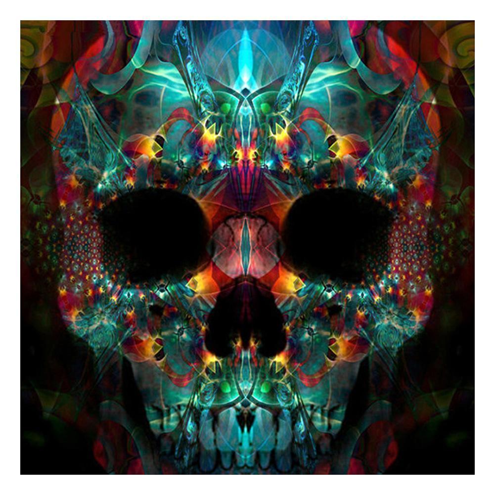 Novelty Skull  - Full Diamond Painting - 30x30cm