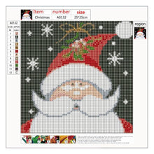 Load image into Gallery viewer, Santa Claus - Full Drill Round Drill - 25x25cm
