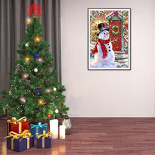 Load image into Gallery viewer, Christmas Snowman - Full Drill Round Drill - 40x30cm
