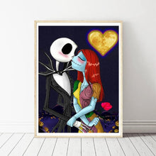 Load image into Gallery viewer, Halloween Skull Lovers - Full Drill Round Drill - 30x40cm
