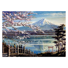 Load image into Gallery viewer, Cherry Blossom Mount Fuji-Full Drill Diamond Painting
