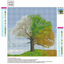 Load image into Gallery viewer, Fantasy Tree - Full Drill Round Drill - 30x30cm
