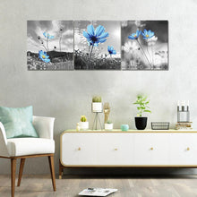 Load image into Gallery viewer, 3pcs/set Flower - Full Drill Round Drill Painting - 80x30cm
