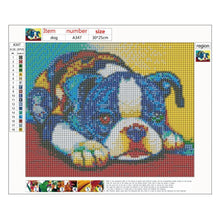 Load image into Gallery viewer, Dog - Full Drill Round Drill - 30x25cm
