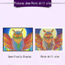 Load image into Gallery viewer, Colorful Bird - Full Drill Round Drill - 30x25cm
