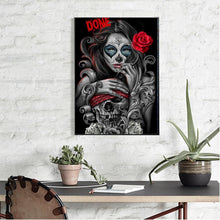 Load image into Gallery viewer, Skull Beauty  - Full Diamond Painting - 40x30cm
