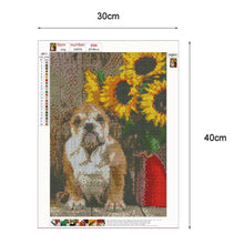 Load image into Gallery viewer, Dog - Full Drill Round Drill - 30x40cm
