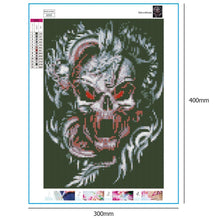 Load image into Gallery viewer, Novelty Skull - Full Drill Round Drill - 40x30cm
