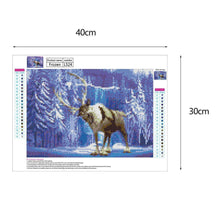 Load image into Gallery viewer, Deer - Full Drill Round Drill - 40x30cm
