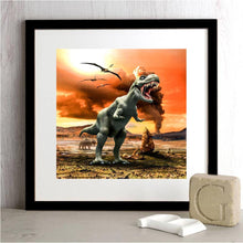 Load image into Gallery viewer, Dinosaur - Full Drill Round Drill - 30x30cm
