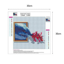 Load image into Gallery viewer, Dolphin - Full Drill Round Drill - 30x30cm
