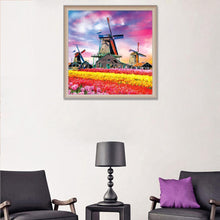 Load image into Gallery viewer, Windmill - Full Drill Round Drill - 30x30cm
