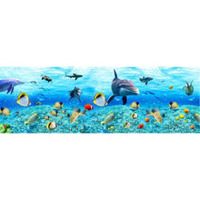 Load image into Gallery viewer, Sea World Fish - Full Drill Round Drill Painting - 80x30cm
