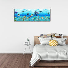 Load image into Gallery viewer, Sea World Fish - Full Drill Round Drill Painting - 80x30cm
