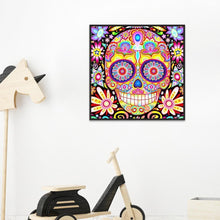 Load image into Gallery viewer, Skull  - Full Diamond Painting - 30x30cm
