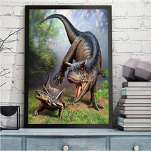 Load image into Gallery viewer, Dinosaur - Full Drill Round Drill - 30x40cm
