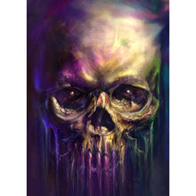 Load image into Gallery viewer, Fearful Skull - Full Drill Round Drill - 30x40cm
