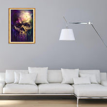 Load image into Gallery viewer, Fearful Skull - Full Drill Round Drill - 30x40cm
