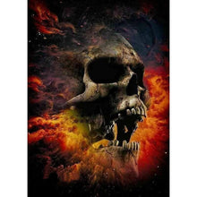 Load image into Gallery viewer, Novelty Skull - Full Drill Round Drill - 30x40cm
