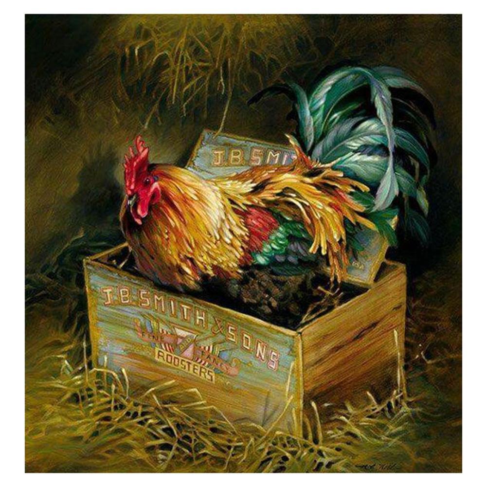 Farm Chicken - Full Drill Round Drill - 30x30cm