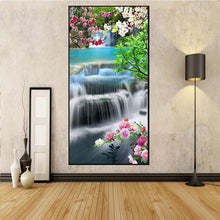 Load image into Gallery viewer, Waterfall - Full Drill Round Drill Painting - 85x45cm
