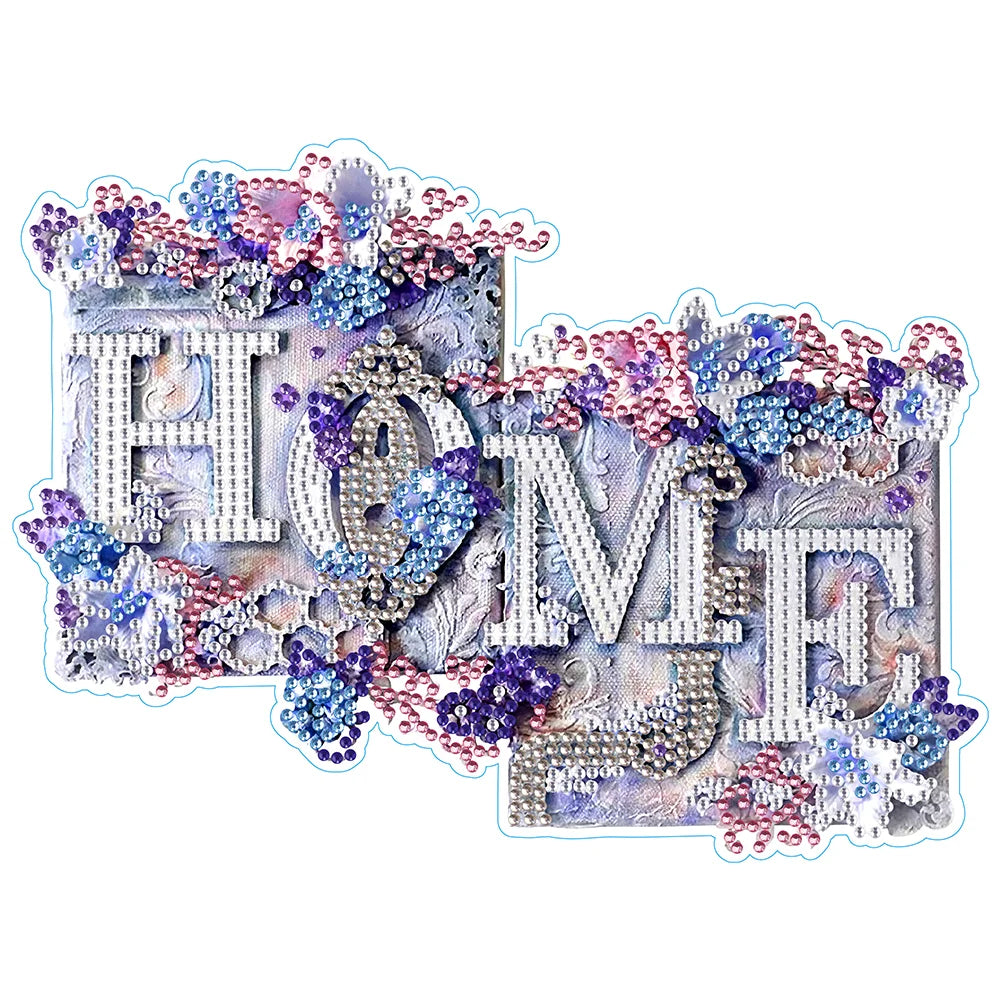 HOME-Diamond Painting Free Stickers