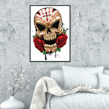 Load image into Gallery viewer, Skull Rose  - Full Diamond Painting - 30x40cm
