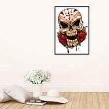 Load image into Gallery viewer, Skull Rose  - Full Diamond Painting - 30x40cm
