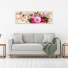 Load image into Gallery viewer, Flower - Full Drill Round Drill Painting - 80x30cm
