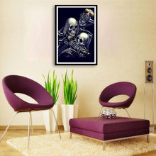 Load image into Gallery viewer, Street Style Skull - Full Drill Round Drill - 40x30cm
