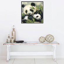 Load image into Gallery viewer, Cute Panda - Full Drill Round Drill - 30x30cm
