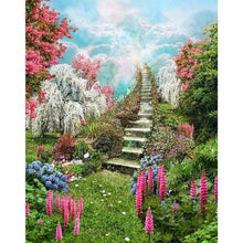 Load image into Gallery viewer, Garden Path - Full Drill Round Drill - 30x25cm
