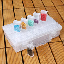 Load image into Gallery viewer, 64 Slots Bottles Diamond Painting Storage Box Plastic Rhinestone Holder
