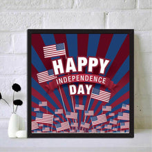 Load image into Gallery viewer, Independence Day  - Full Drill Round Drill - 30x30cm
