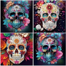 Load image into Gallery viewer, Skull-Partial Special Diamond Painting-30x30cm
