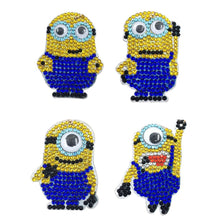 Load image into Gallery viewer, 4pcs Minions DIY Keychain
