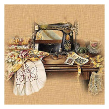 Load image into Gallery viewer, Sewing Machine  - Full Drill Round Drill - 30x30cm
