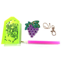 Load image into Gallery viewer, 5pcs Fruit DIY Keychain
