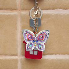 Load image into Gallery viewer, 5pcs Butterfly DIY Keychain
