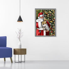 Load image into Gallery viewer, Santa Claus Snowman  - Full Drill Round Drill - 40x30cm
