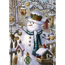 Load image into Gallery viewer, Santa Claus Snowman  - Full Drill Round Drill - 40x30cm
