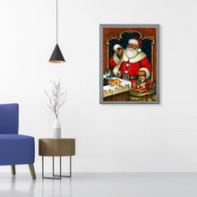 Load image into Gallery viewer, Santa Claus Snowman  - Full Drill Round Drill - 40x30cm
