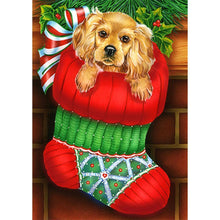 Load image into Gallery viewer, Santa Claus Animal  - Full Drill Round Drill - 40x30cm
