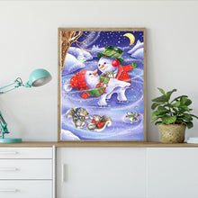 Load image into Gallery viewer, Santa Claus Animal  - Full Drill Round Drill - 40x30cm
