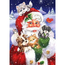 Load image into Gallery viewer, Santa Claus - Full Drill Round Drill - 40x30cm
