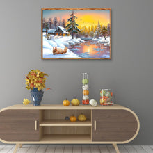 Load image into Gallery viewer, Snow Scenery  - Full Drill Round Drill - 40x30cm
