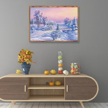 Load image into Gallery viewer, Snow Scenery  - Full Drill Round Drill - 40x30cm
